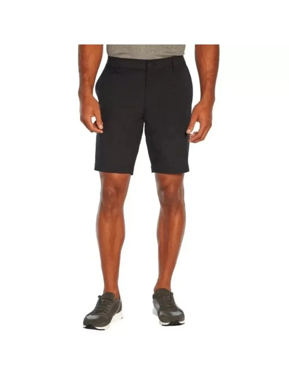 NWOT Banana Republic Men's  34 Black Striped Stretch Shorts